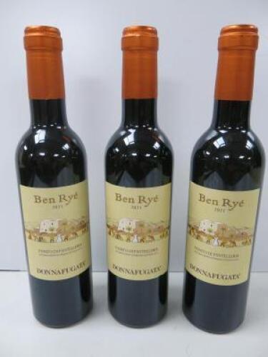 3 x Bottles of Ben Rye Donnafugata, 2021, 375ml.