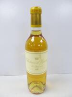 Chateau d'Yquem Sauternes, 2007, 375ml.