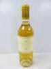 Chateau d'Yquem Sauternes, 2007, 375ml.