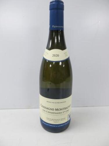 Chassagne-Montrachet Les Champgains 1ER Cru, 2020, 750ml.