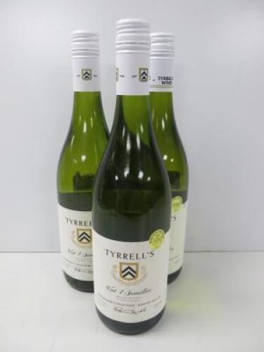 3 x Bottles of Tyrrells Vat 1 Semillon, 2016, 750ml.