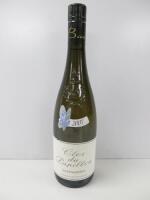 2 x Bottles of Clos Du Papillon Savennieres, 2007, 750ml.