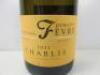 3 x Bottles of Domaine Fevre Chablis, 2021, 750ml - 2