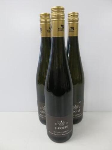 3 x Bottles of Gruner Veltliner Groiss Winviertel, 2021, 750ml.