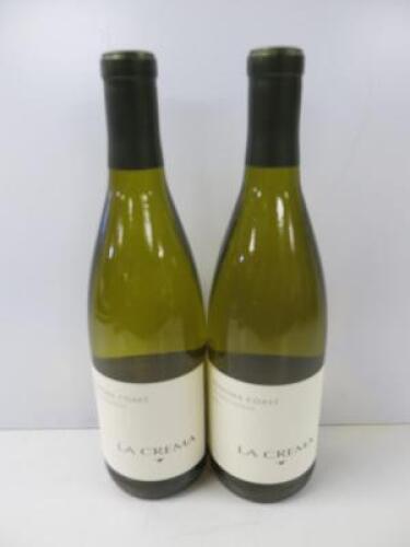 2 x Bottles of La Crema Sonoma Coast Chardonnay, 2021, 750ml.