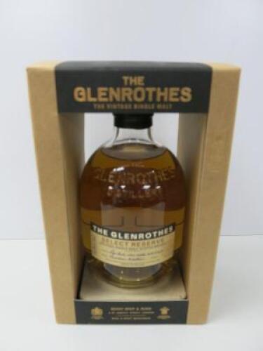 The Glenrothes Select Reserve Speyside Single Malt Scotch Whiskey, 70mml.