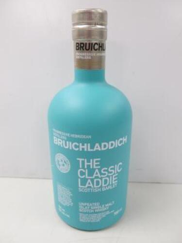 Bruichladdich The Classic Laddie Unpeated Islay Single Malt Scotch Whisky, 700ml.