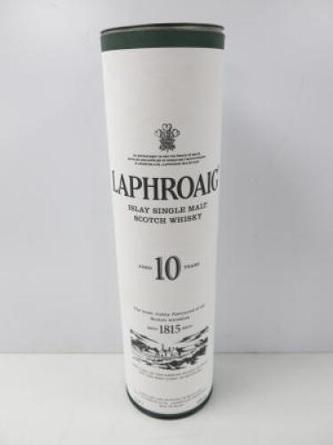 Laphroaig 10 Yrs Old Islay Single Malt Scotch Whisky, 70cl.