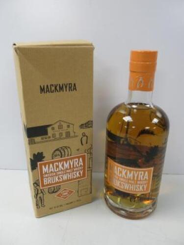 Mackmyra Brukswhisky Swedish Single Malt Whisky, 70cl.