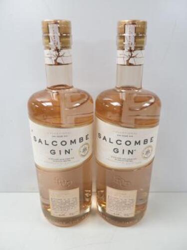 2 x Bottles of Salcombe Rose Sainte Marie Gin, 70cl.