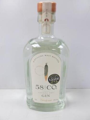 58 & Co London Dry Gin, 70cl.