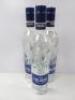 3 x Bottles of Finlandia Vodka, 70cl.