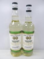 2 x Bottles of John D Taylors Velvet Falernum, 70cl.