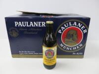 5 x Cases of 24 Bottles of Paulaner Muncher Hell Premium German Lager, 330ml. BBE 05/2024.