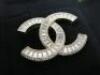 Chanel Broach Baguette Clear Diamonte Stones in Presentation Case. - 3