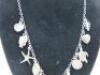 Van Peterson Silver Charm Necklace with 12 Charms. - 2