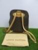 Louis Vuitton Rucksack Monogram Canvas Brown Bag. Comes with Dust Cover. - 2