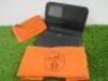 Black & Orange Leather Wallet. Comes with Dust Cover. - 2