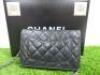 Chanel Black Leather Wallet on Chain Shoulder Bag. Serial Number 16735524. Comes with Box. - 7