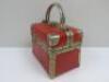 Bossa Bella Italy Embossed Box Handbag. - 2