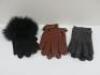 5 x Assorted Pairs of Ladies Gloves & 5 x Ladies Hats (As Viewed/Inspected). - 3