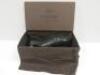 Church's Shergard Black Burnished Calf Leather Men's Shoes, 70g. Comes with Box, Church's Shoe Trees.Lot Update:Shoes are believed to be a Size 7  - 7