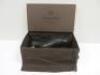 Church's Shergard Black Burnished Calf Leather Men's Shoes, 70g. Comes with Box, Church's Shoe Trees.Lot Update:Shoes are believed to be a Size 7  - 8