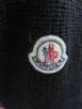 Moncler Norme Afnor Goose Down Hooded Puffa Jacket/Jumper In Black, G32-003, Size S. - 3