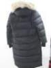 Canada Goose Fusion Fit Mystique 3035LA Women's Down Filled Long Coat in Black, Size XL/TG. Comes with Canada Goose Coat Cover. - 2