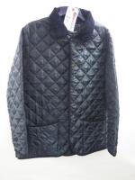 John Partridge Men's Quilted Jacket in Navy, Size L.