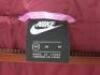 Nike Full Length Puffer Coat in Pink, Size M. - 3