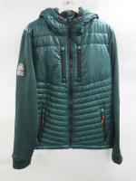 Superdry Storm Co Zip Up Hoodie in Green, M20001AR.