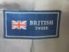 British Tweed Ladies Collarless Coat, Size 12. - 4