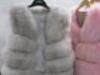 5 x Fur & Faux Fur Gillet in Assorted Colours & Sizes (As Viewed/Inspected). - 6