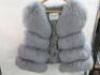 5 x Fur & Faux Fur Gillet in Assorted Colours & Sizes (As Viewed/Inspected). - 8