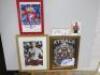 3 x Framed & Signed WWE Photo's to Include: 1 x Cena, 1 x Ryback & 1 x Sheamus & 1 x WWE Ticket 2017 & 1 x Frank Bruno Photo.