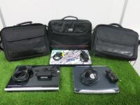 3 x Assorted Laptops to Include: Dell Inspiron 1546, Compaq N115 & Packard Bell MS2285, Come with Power Supplies & Carry Cases. NOTE: Hard Drives Removed.