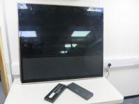 Bang & Olufsen 45" TV with Integrated Speaker. Comes with Remote & Wall Bracket.