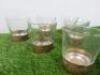 6 x Ketel One Vodka Glasses with Heavy Copper Bases. - 3