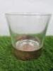 6 x Ketel One Vodka Glasses with Heavy Copper Bases. - 4