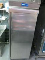 Iglu Stainless Steel Single Door Upright Freezer, Type V7BT/1P-PP, S/N 16361350. Size H203 x W70 x D88cm.