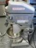 Spar Food Machinery Commercial Free standing Dough Mixer, Model SP-40HI-B, S/N 160196. Comes with 40QT/L Bowl & 3 Attachments (Hook, Whisk & Beater). NOTE: mixer weighs 265kg. - 3