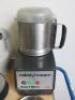 Quantity of Robot Coupe Equipment for Spares or Repair to include: 1 x R301 Ultra, 1 x J100 Ultra, Veg Slicer and 5 x Assorted Blades. - 5