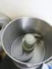 Quantity of Robot Coupe Equipment for Spares or Repair to include: 1 x R301 Ultra, 1 x J100 Ultra, Veg Slicer and 5 x Assorted Blades. - 7