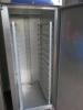 Williams Stainless Steel Upright Refrigerator, Model C1T, Racked for 14 Trays. - 3
