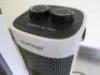 Pair of Challenge 2kw Oscillating Tower Fan Heater, Model DQ2117. - 3