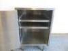 Stainless Steel Cupboard with 2 Adjustable Shelves, Size H88 x W60 x D60cm. - 3