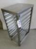 Stainless Steel 9 Rack Trolley, Size H95 x W40 x D54cm. - 3