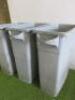 3 x Rubbermaid Waste Bins. - 3