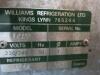 Williams Stainless Steel Upright Freezer, Model LC1T, Racked For Bakery Trays - 5